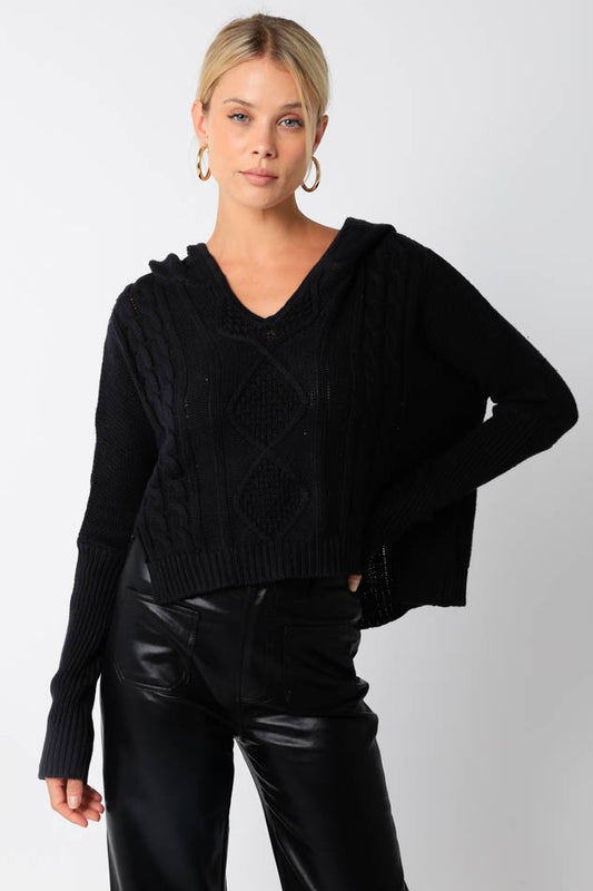 Black Knit Sweater