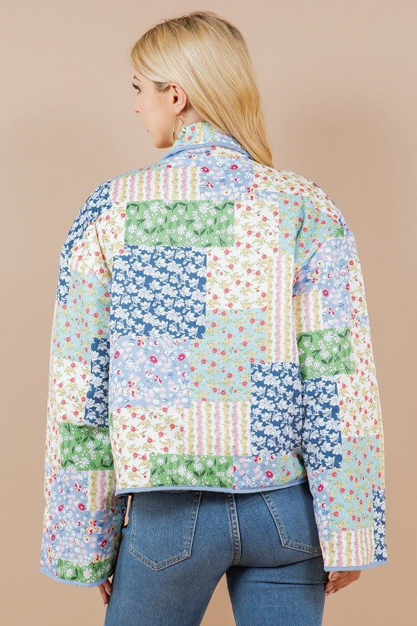 Floral Patchwork Jacket